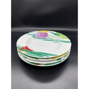 Studio Nova Flourish YO228 Set of 4 Soup Bowls 9"
